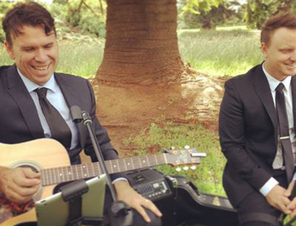 Something Borrowed Acoustic Duo Melbourne - Wedding Singers - Musicians